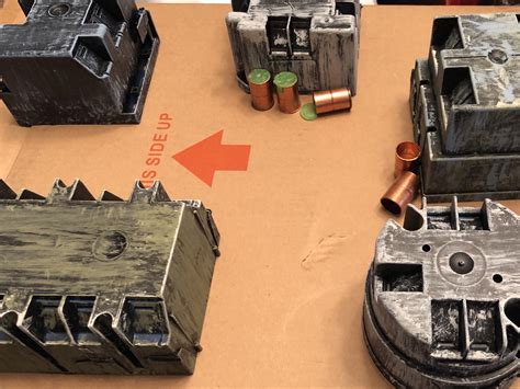 electrical box terrain|Just finished some homemade terrain with electrical .